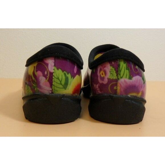 Sloggers Size 6 Purple Women\'s Pansy Prints Waterproof Comfort Shoes Garden main image 5